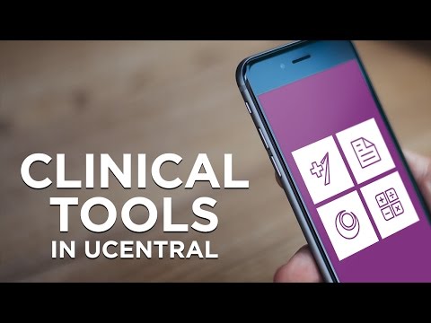 Clinical Tools In Ucentral