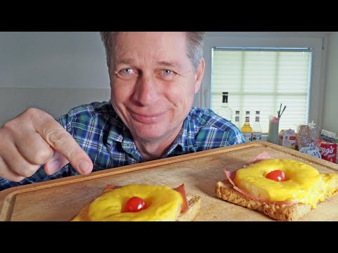 Klassischer Toast Hawaii