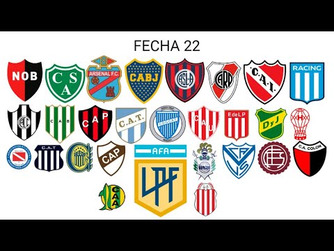 Resumen fecha 22 (LPF 2022)#ligaprofesional2022