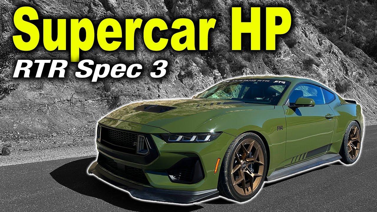 McLaren HP for M3 Prices | 2025 RTR Mustang Spec 3