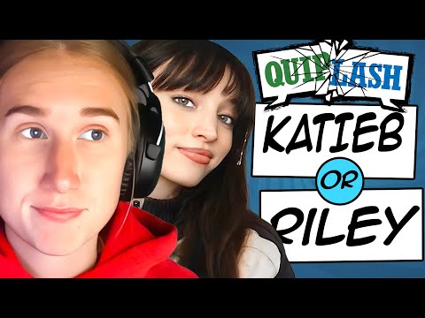 KatieB & Riley Plays Quiplash..