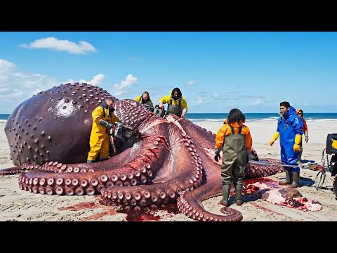Hunting a Giant Octopus in the Deep Ocean – An Unbelievable Battle at 2000m
