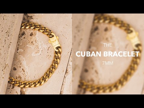 Men's Gold Cuban Bracelet 7mm | Men's Jewelry | LUGUS JEWELRY