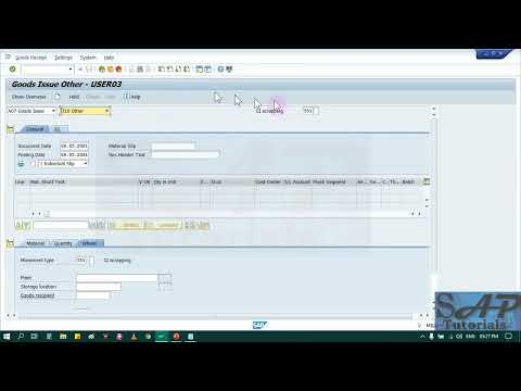 06.10) Scrap material in SAP MM- S4 HANA / ECC. #sap #sapmm #sapmaterialmanagement #sapmmtraining