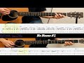 Learn to Play! Elliott Smith No Name #1 Tabs 🎸 Both Guitar Parts