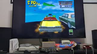 Crazy Taxi Cyberpunk 2077 glitch edition