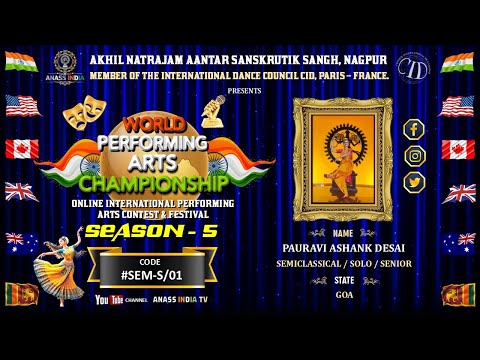 PAURAVI ASHANK DESAI (GOA) CODE #SEM-S/01, ANASS INDIA.