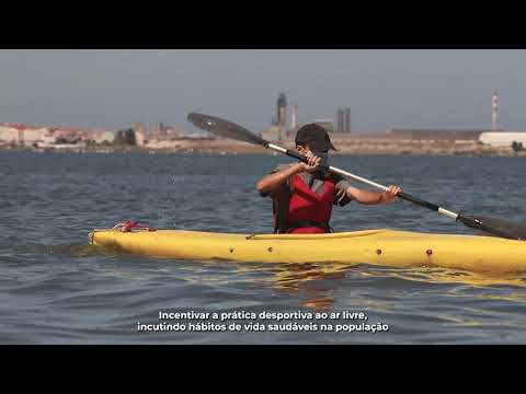 Canoagem na Praia Fluvial do Rosário - Moita