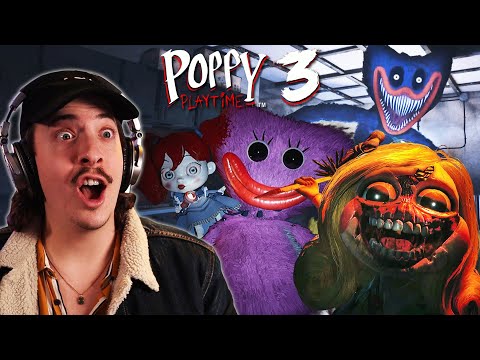 CATNAP AND HUGGY WUGGY ARE A TERRIFYING COMBO | Poppy Playtime: Chapter 3 - Deep Sleep Full Game