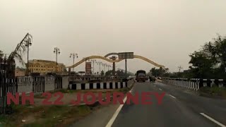 preview picture of video 'Journey from ambala to chandigarh on NH22.'