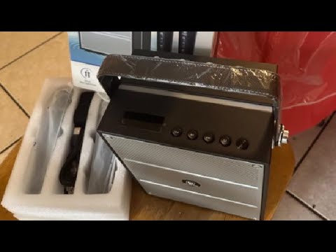 100W Powerful Voice Amplifier with 2 Wireless Microphones, Big Pro Sound Portable Speaker Review