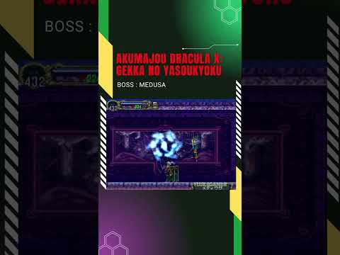 Boss Medusa เกม Akumajou Dracula X Gekka no Yasoukyoku