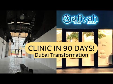From Empty Shell to Licensed GP Clinic in 3 Months! | Dubai Turnkey Project