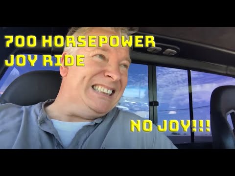 700+ Horsepower Joy Ride - Hang On!