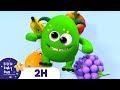 Yummy Fruits With Friendly Monster 2 Hours Baby Song Mix Little Baby Bum Nursery Rhymes
