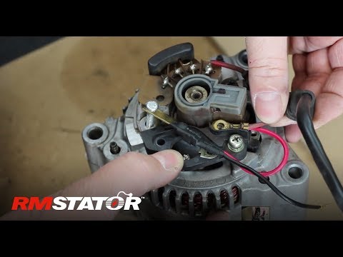 How To Install an IC Regulator Nippon Denso Alternator For Kawasaki Triumph Yamaha RM31000