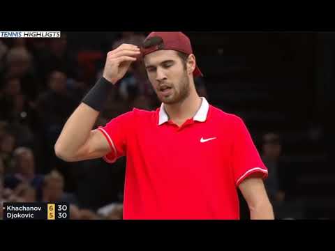 Novak Djokovic vs Karen Khachanov PARIS 2018 FINAL