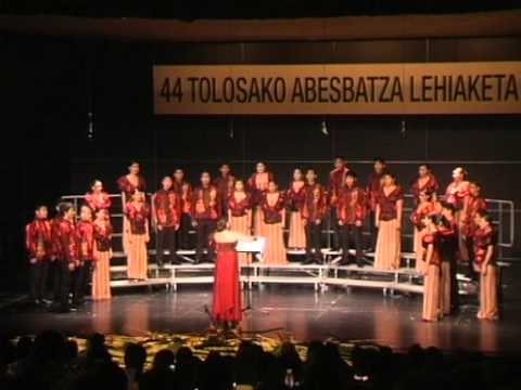 HAIL GLADDENING LIGHT, Charles Wood - UNIVERSITY OF THE VISAYAS CHORALE