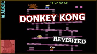 Donkey Kong - on the Atari 2600 - REVISITED! - with Commentary !!