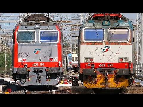 Il SOUND della Tigre - Compilation Locomotiva E652 Mercitalia, Prototipo, Livrea XMPR a Parma