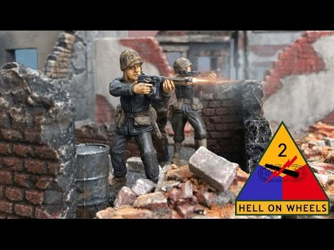 American Commandos episode 1 - The Ghost Panther - WW2  army men stopmotion