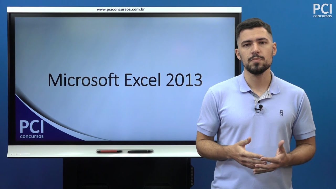 Aula 38 - Informática - Microsoft Office Excel 2013 - Parte I