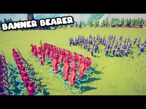 BANNER BEARER Vs ARMIES + UNITS - LEGACY FACTION UPDATE! - TABS - Totally Accurate Battle Simulator