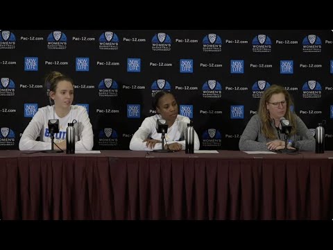 UCLA Postgame Press Conference | 2023 Pac-12 Women's Basketball Tournament | First Round