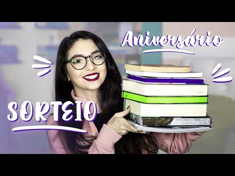 Sorteio + Book Haul Especial de aniversrio -- Analuz Marinho