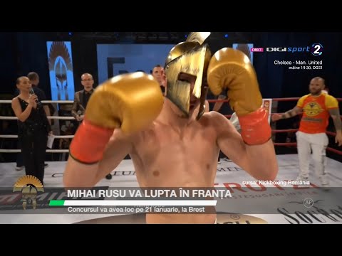 Mihai Rusu va lupta în Franța