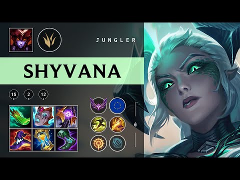 Shyvana Jungle vs Lee Sin - EUW Master Patch 25.24