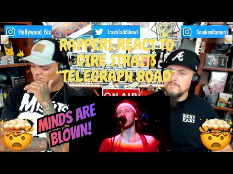 Rappers React To Dire Straits "Telegraph Road" (LIVE)