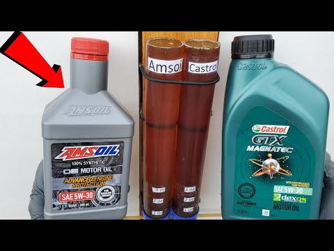 Amsoil vs castrol motor oil