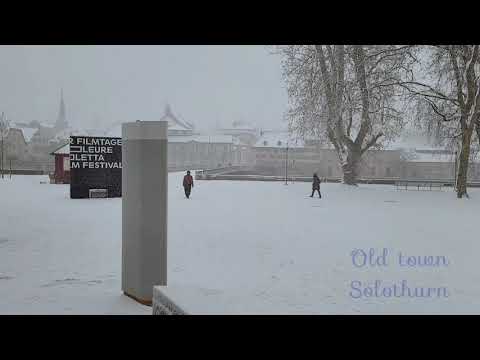 Scenic Switzerland:A snowy day@ Solothurn#Travel#Spice#switzerland#scenic#solothurn