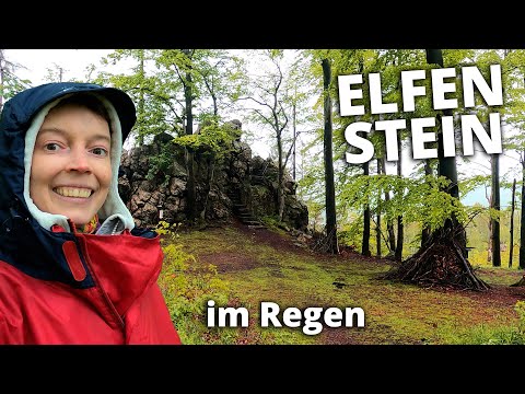 der Elfenstein bei Bad Harzburg - wandern im Harz
