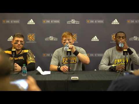 Kennesaw State Football Postgame Press Conference: Players (Presbyterian)