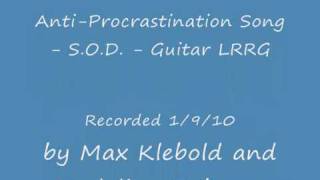 Anti-Procrastination Song - Stormtroopers of Death - Guitar LRRG
