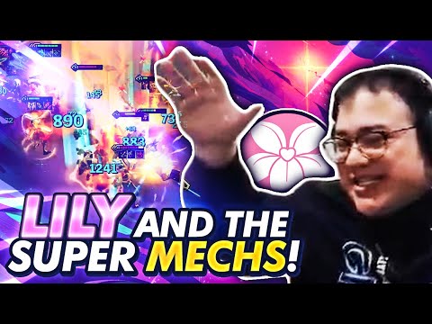 BUILDING MY SUPER MECH WITH LILY! SHE'S SMURFING! | TFT | Teamfight Tactics