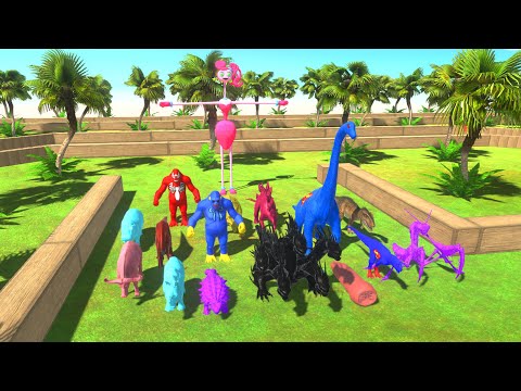 Escape from Mommy Long Legs & All Units - Animal Revolt Battle Simulator