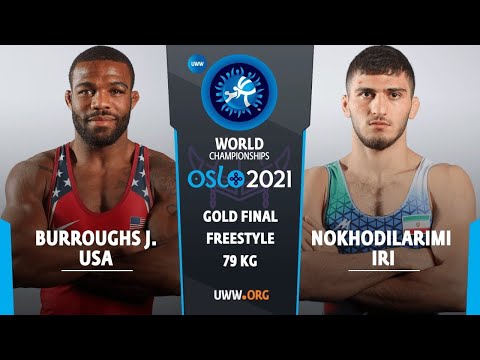 GOLD FS - 79 kg: Jordan BURROUGHS (USA) v. M. NOKHODILARIM (IRI)