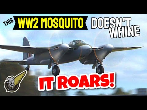 Low Level Mosquito FB.26 fly-bys