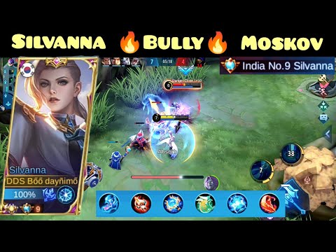Silvanna Bully Moskov? Top Global Silvanna Gameplay By Boo Daynimo - Silvanna Best Build 2022 ~ MLBB