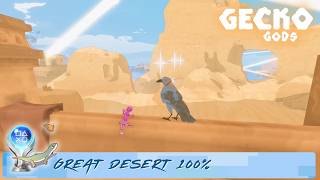 Great Desert Walkthrough Gecko Gods • All Collectibles & Trophies Guide