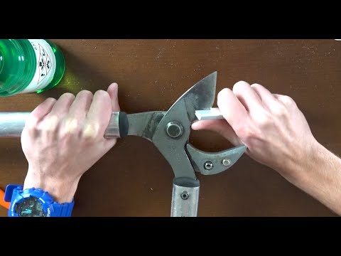 Konserwacja sekatorów Lowe – jak oliwić, czyścić i ostrzyć sekatory?