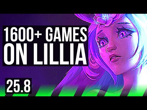 LILLIA vs VOLIBEAR (JGL) | 12/2/8, 1600+ games | EUW Master | 25.8