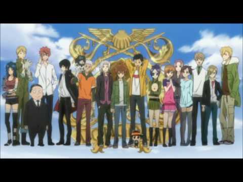 Katekyo Hitman Reborn Openings 1-8 (No Video)