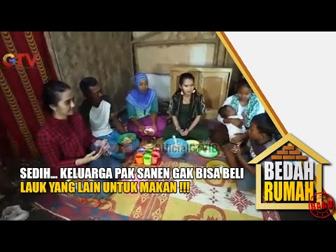 Keluarga Pak Sanen Sehari-Hari Cuma Bisa Makan Pake Ikan Hasil Dia Melaut!!! | Bedah Rumah