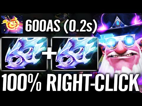 🔥 600AS PURE Right-Click SNIPER is BACK — 2x Moonshard + MOM 100% Headshot 21Kill Carry Dota 2 Pro