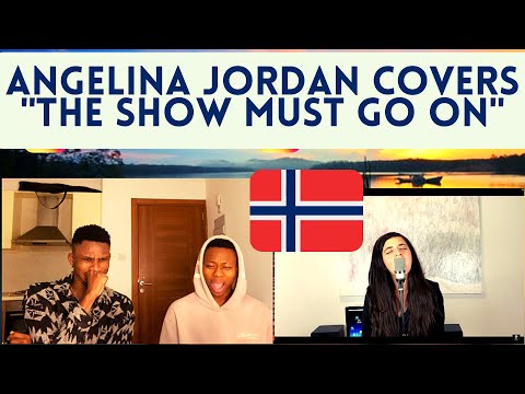 FIRST TIME EVER LISTENING TO ANGELINA JORDAN cover "The Show Must Go On" BY Queen