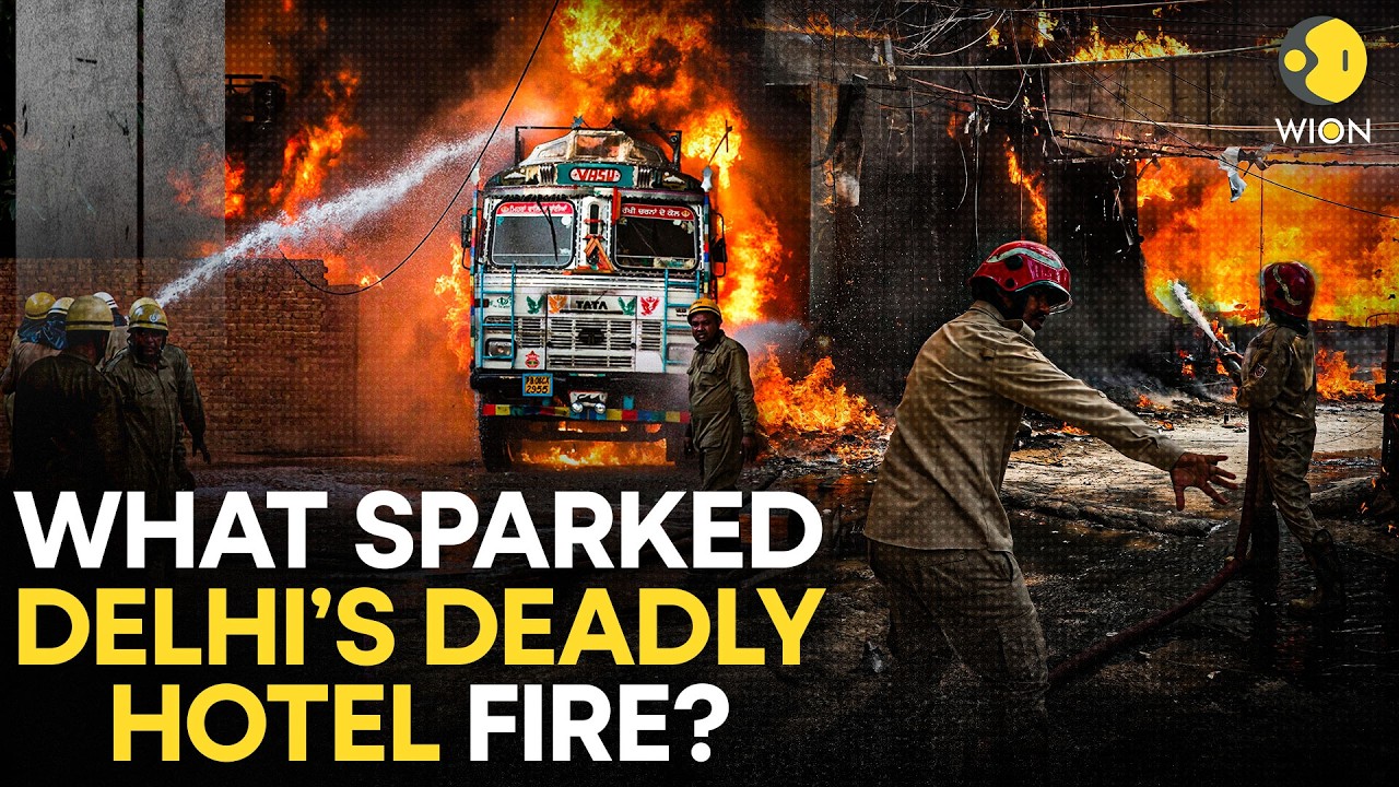 Delhi Hotel Fire: What Triggered the Deadly Delhi Hotel Fire That Claimed 21 Lives? | WION ORIGINALS